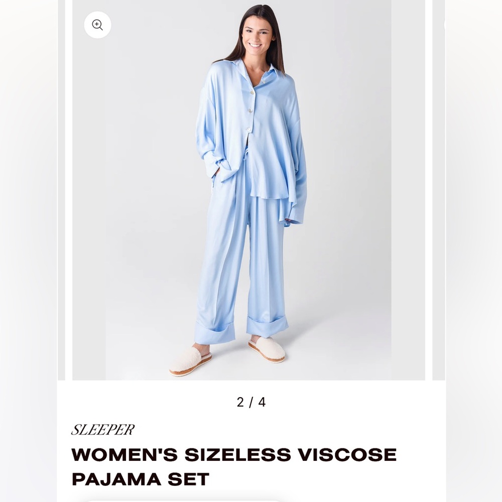 Sleeper Light Blue Pajama Set